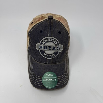 Georgetown Hoyas Snapback Hat Cap Trucker Mesh Legacy 92 University Ivy League