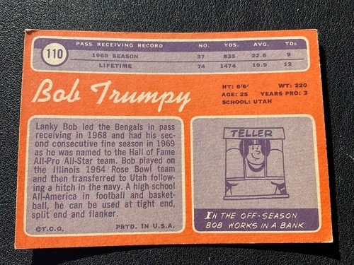 1970 TOPPS FOOTBALL CARDS 1ST SERIES PICK CARDS YOU WANT- - Picture 345 of 411
