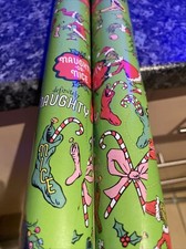 Dr Seuss The Grinch Christmas Gift Wrapping Paper Rolls 8m X 69cm Inc 10 Tags
