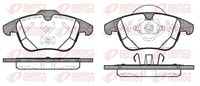 Remsa Bremsbelagsatz Scheibenbremse 1482.00 FüR Rover Range Landrover L538 4X4