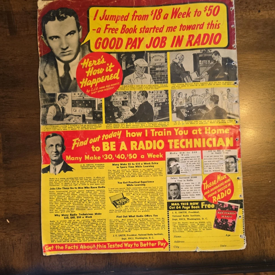 Screen Guide Magazine W/Jeanette MacDonald-Dec 1939 - Image 2 of 2