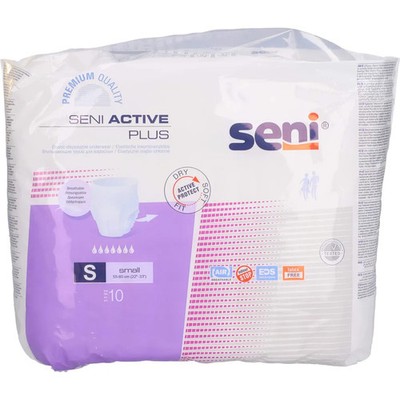 SENI Active Inkontinenzpants plus S 10 St PZN 07227379