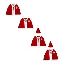 Kinder-Weihnachtsumhang, robuster roter Umhang f&uuml;r Partyzubeh&ouml;r, Festivals,