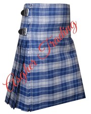 Clan Yorkshire Tartan kilt, Men Handmade Traditional 8 Yard kilts  Custom Size