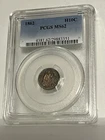 1862 Liberty Seated Half Dime PCGS MS63 Type Set Coin Minted During Civil War