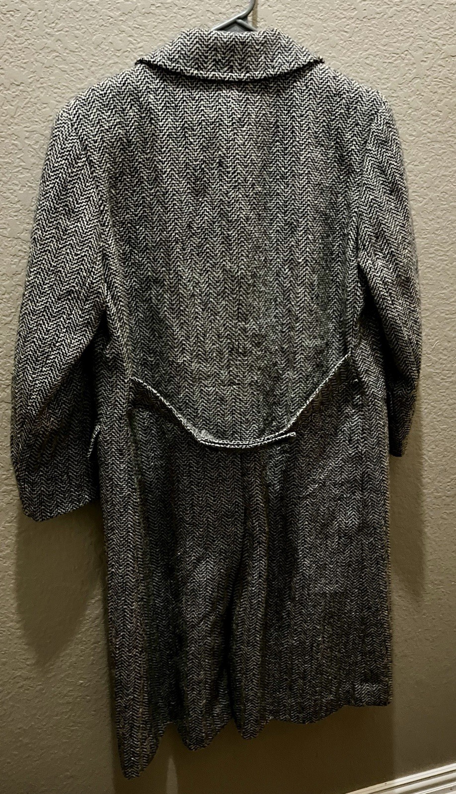 Pendleton 100% Wool Double-Breasted Herringbone C… - image 3