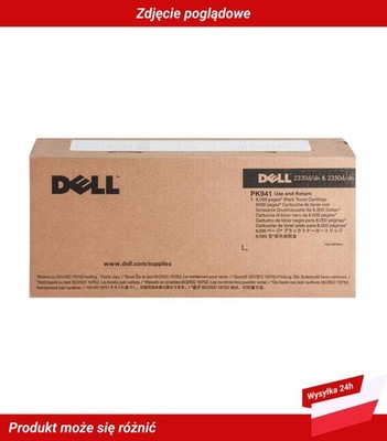 593-10335 Dell 2330d Monochrome Laser Printer Wkład z tonerem Czarny