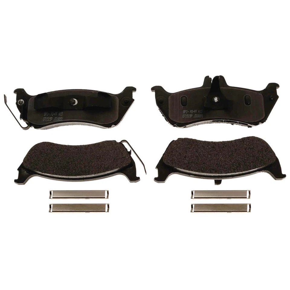 Rotores de freno traseros + pastillas de freno metálicas y herrajes para Mercedes-Benz ML320 1998 Foto 2 de 4