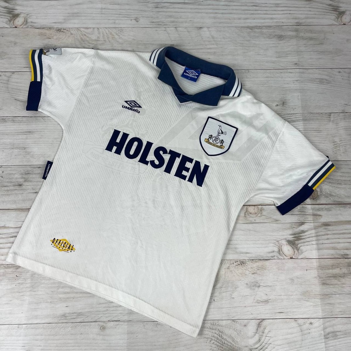 Vintage Umbro Tottenham Hotspur 1993 1995 Home Shirt Jersey Men