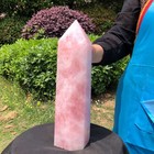 9.74LBNatural beautiful Powder Crystal Column Wand Obelisk Mineral Healing 5056 — photo 9