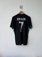 (M) Camiseta visitante Real Madrid 2017-18 Ronaldo #7 Original Jersey Kit