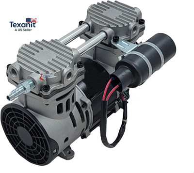 1/2 HP Rocking Piston Pond Aerator Pump - 3.9 CFM 120V Electric Air Compressor O