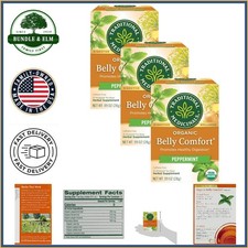 48 Count Organic Peppermint Tea Bags, Soothing Herbal Blend for Digestion
