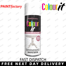 All Purpose Spray Paint Aerosol Matt Gloss Satin Primer Wood Metal Plastic A1