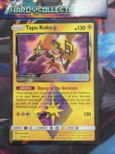 Pokemon Card Tapu Koko Team Up Holo Rare 51/181 Near Mint