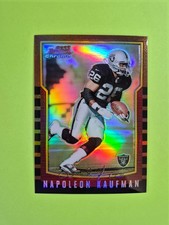 2000 Bowman Chrome - Napoleon Kaufman #17 Refractor
