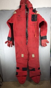 Stearns SS-590 i USCG/SOLAS Size Adult Universal Immersion Suit Red
