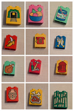 Lego Duplo Sondersteine Motivsteine Bildsteine bedruckte Steine zur Auswahl