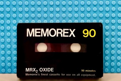 MEMOREX  MRX2 OXIDE  90    TYPE II   BLANK CASSETTE TAPE   (1)  (SEALED)