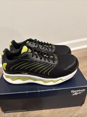 Reebok Mens Zig Elusion Heritage Work Sneakers Black Size 9.5M