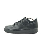 Nike Damen Air Force 1 Low Schuh Schwarz Leder Top Atmungsaktiv Sneaker EU 40