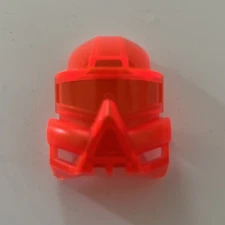 LEGO Bionicle Kaukau Kanohi Mask Trans-Orange Neon 32571 Gali Mask Rare Toa Mata