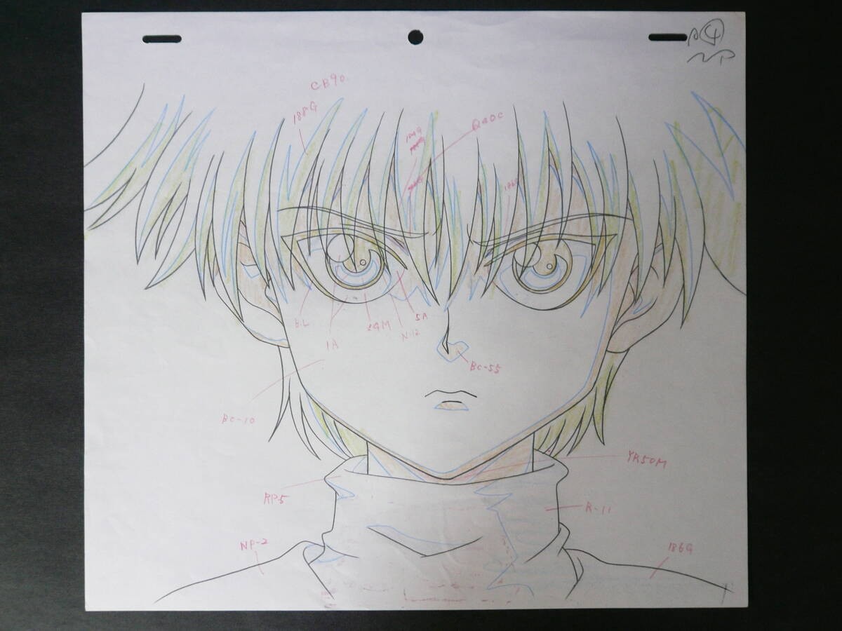 Hunter x Killua Zoldyck Production Cel Hand Drawn Anime Art Vintage | eBay