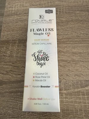 Royale Flawless Magic Oil Hair Serum Keratin Coconut Rose Marula 4.06 fl.oz