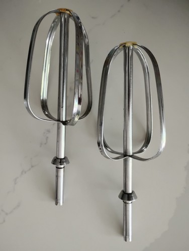 Vintage Sunbeam Mixmaster Replacement Beaters Model 9 or 10 Patent 2161838 Split