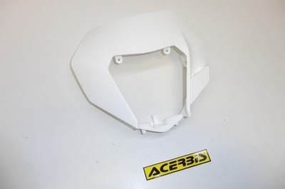 Lichtmaske Lampenmaske headlight passt an Ktm Exc 125 200 250 300 450 14-16 weiß
