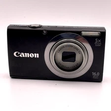 Canon PowerShot A2300 16.0MP Digital Camera – Black Does Not Turn On Lens Stuck