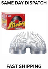 The Original Slinky Walking Spring Toy, 2.75-inch Diameter Metal Slinky, Toy..