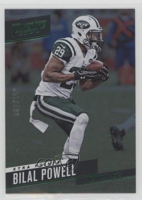 2017 Panini Prestige Xtra Points Green /150 Bilal Powell #182 3n1