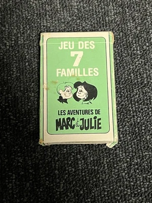 Jeu de 7 familles Cartes  Les Aventures de Marc et Julie Loisirs - Photo 1/4