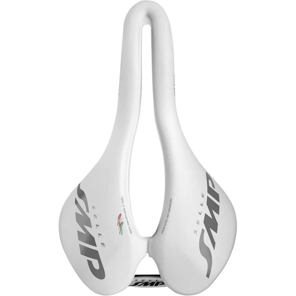 Sillín de bicicleta de carbono Selle SMP VT30C blanco, 155 mm | Asiento de bicicleta Foto 2 de 4