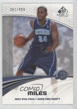 2005-06 SP Game Used Edition Rookie Authentics 361/999 CJ Miles #129 0a1