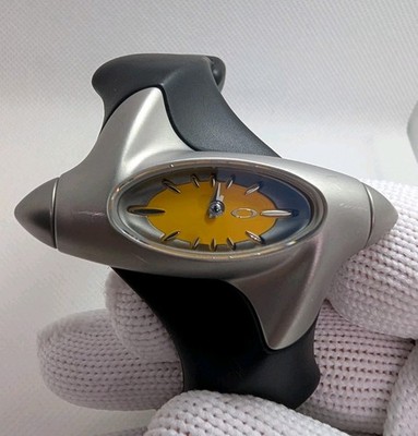 Authentic Oakley Torpedo yellow orange dial watch mm time tank