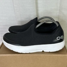 OOFOS Women's Oomg 2 Women Size 11 Recovery Comfort Shoes Black Huali EUC!