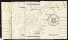 Jaeger LeCoultre Master Control Instruction Manual Set with Guarantee Booklet