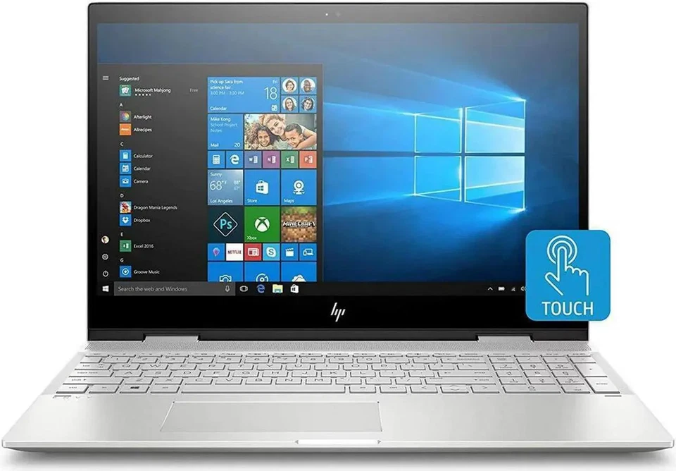 HP ENVY x360 2-in-1 Laptop 15M-CN0012DX 15.6" FHD Touch i7-8550U 12GB 256GB SSD - Image 2 of 4