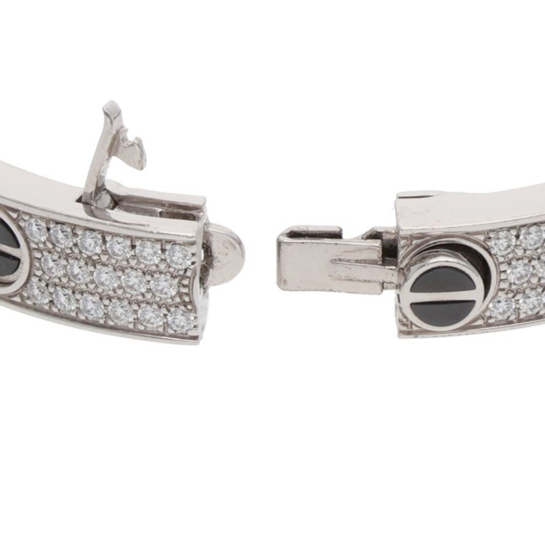 Cartier LOVE BRACELET Breath K18WG Ceramic PAVE Diamond Men's 16 Used 22f6f46ed6 image 6