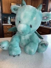 FAO Swartz DRAGON Glow Brights Plush LED Lights with Sound 12” in Plush Cute!