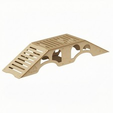 RC Crawler Bridge Tabletop RC Car Ramp Wooden for Children