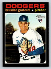 2020 Topps Heritage #601 Brusdar Graterol RC (ref 186175)