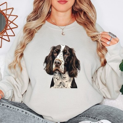 Springer Spaniel Hunderasse Tiere Damen Sweatshirt Haustierliebhaber Pullover