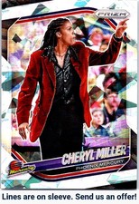 2025 Panini Prizm WNBA #134 Cheryl Miller Ice Prizms