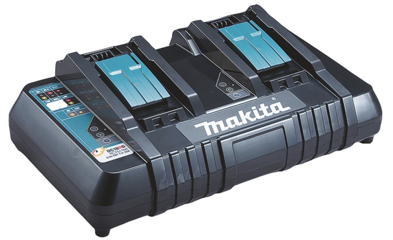 DC18RD 2 Outlet Charger, Li-ion/Ni-Mh 196933-6