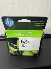 Genuine HP 62 XL COLOR Exp 3/26. New and Sealed