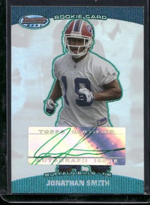 2004 Bowman's Best #155 Jonathan Smith Green #/499