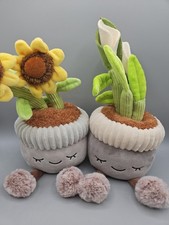 Set 2 Greenhouse by Russ Plush Plants Stuffed Toys Calla Lilly Sunflower
